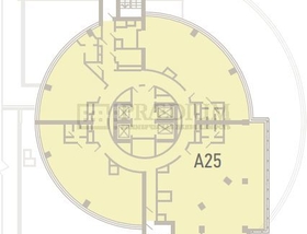 25 этаж - 487.5 м<sup>2</sup>
